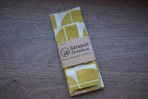 3 Pack Wax Wraps (Yellow)